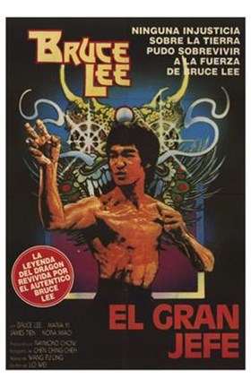 Framed Big Boss Spanish Print