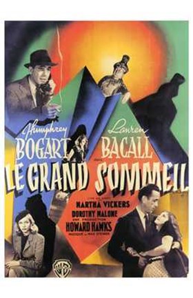 Framed Big Sleep Bright Print