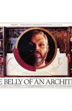Framed Belly of an Architect Movie Print