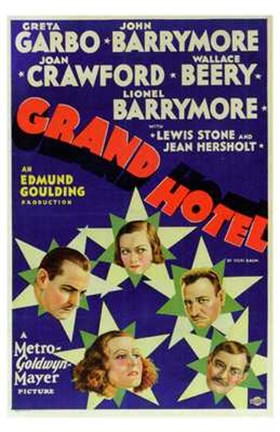 Framed Grand Hotel Print