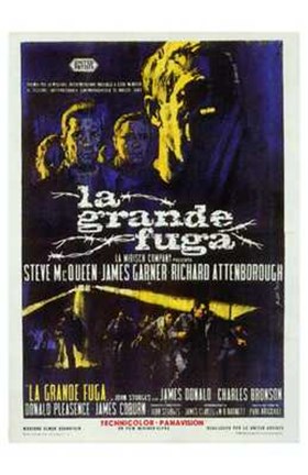 Framed Great Escape La Grande Fuga Print