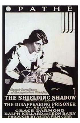 Framed Shielding Shadow Print