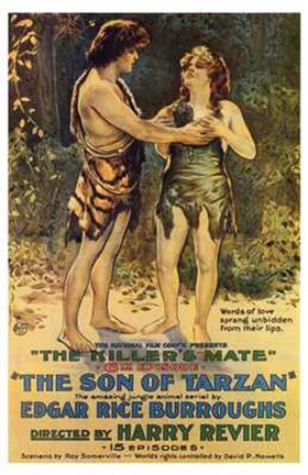 Framed Son of Tarzan, c.1920 - style B Print
