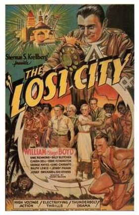 Framed Lost City William Boyd Print