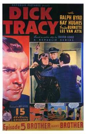 Framed Dick Tracy Comic: Episode 5 Print