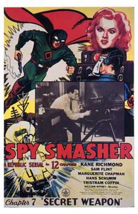 Framed Spy Smasher Print