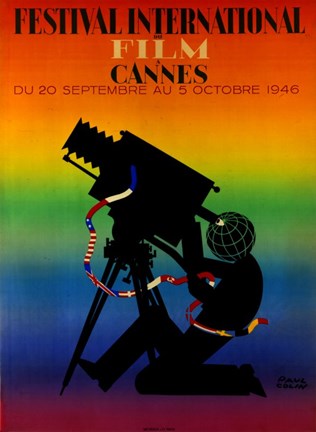 Framed Cannes International Film Festival Print