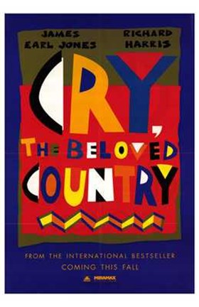 Framed Cry  the Beloved Country Print