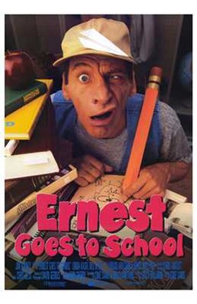 Framed Ernest Goes to School Print
