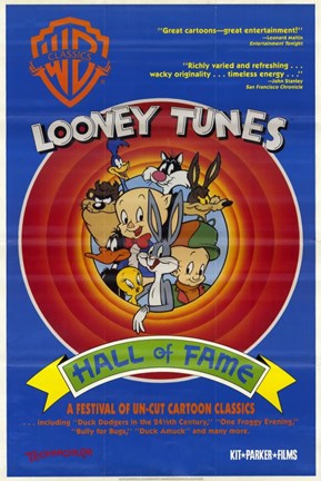 Framed Looney Tunes: Hall of Fame Print