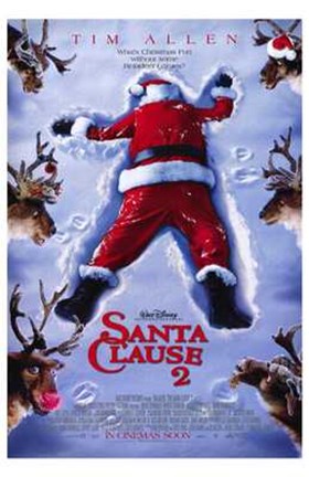 Framed Santa Clause 2 Print