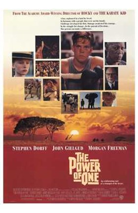 Framed Power of One Print