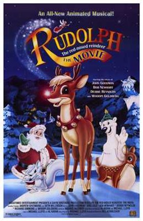 Framed Rudolph the Red-Nosed Reindeer: the Movi Print