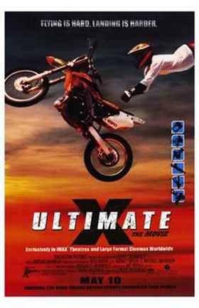Framed Ultimate X: the Movie - poster Print