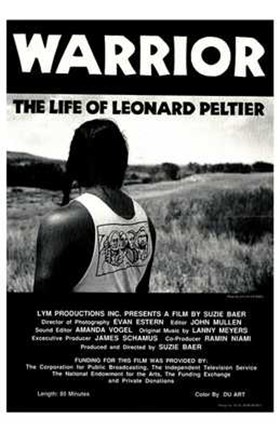 Framed Warrior Life of Leonard Peltier Print