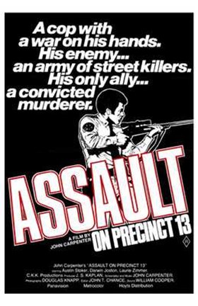 Framed Assault on Precinct 13 By John Carpenter Print