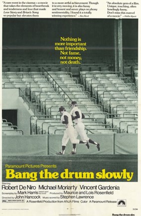 Framed Bang the Drum Slowly Print