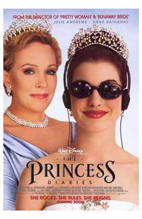 Framed Princess Diaries Print