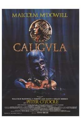 Framed Caligula Peter O&#39;Toole Print