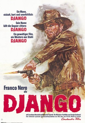 Framed Django Print
