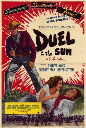 Framed Duel in the Sun David Selznick Print