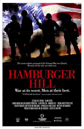 Framed Hamburger Hill Film Print