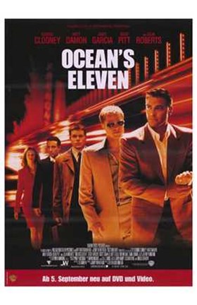 Framed Ocean's Eleven - five people Print