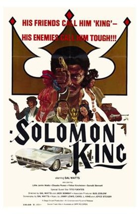 Framed Solomon King Print