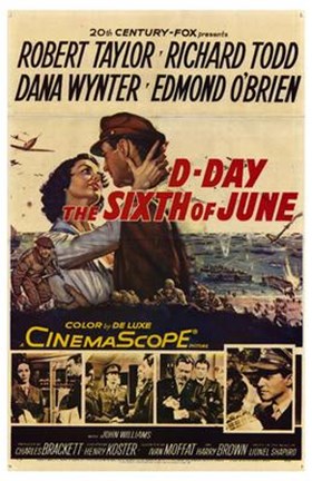 Framed D-Day the Sixth of June Print