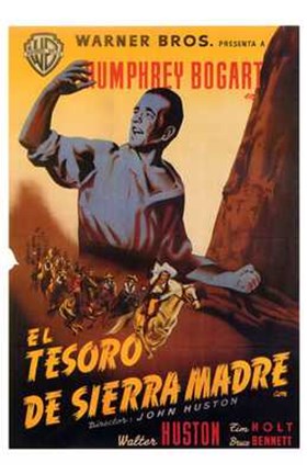 Framed Treasure of the Sierra Madre - spanish Print