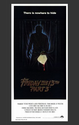 Framed Friday the 13th Part 3 Print