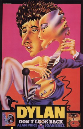 Framed Don't Look Back Print