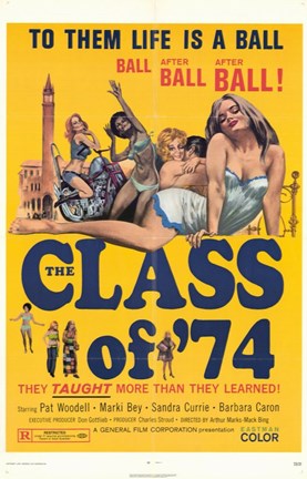 Framed Class of &#39;74 Print
