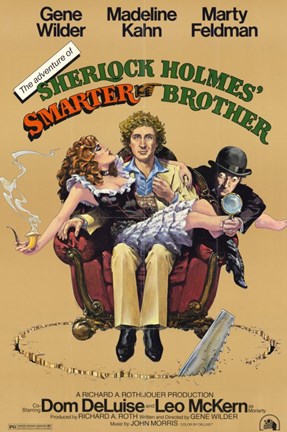 Framed Adventures of Sherlock Holmes' Smarter Brother Print