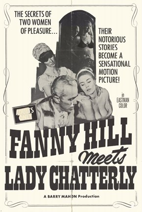 Framed Fanny Hill Meets Lady Chatterly Print