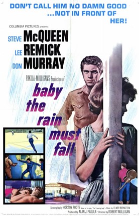 Framed Baby the Rain Must Fall Print