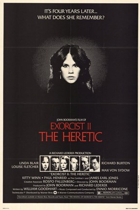 Framed Exorcist 2 Heretic Print