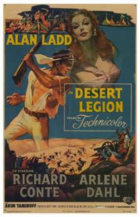 Framed Desert Legion Print