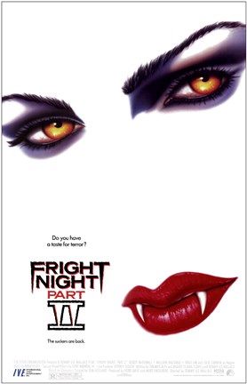 Framed Fright Night Part II - (white) Print