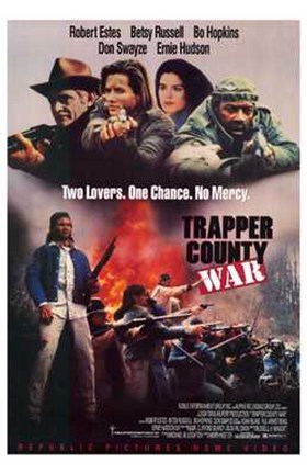 Framed Trapper County War Print