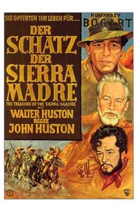 Framed Treasure of the Sierra Madre - German Print