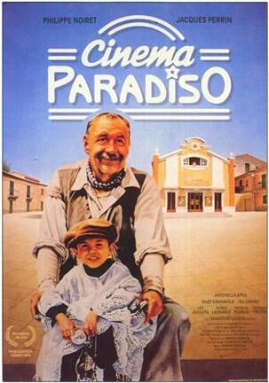 Framed Cinema Paradiso Philippe Noret Print