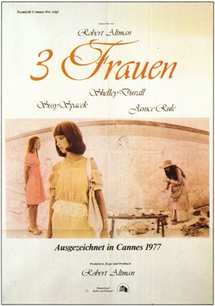 Framed Three Women (movie poster) Print
