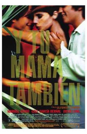 Framed Y Tu Mama Tambien Gael Garcia Bernal Print