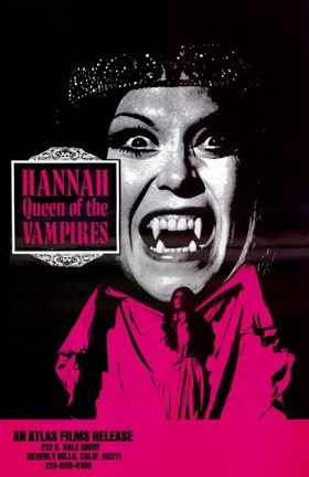 Framed Hannah: Queen of the Vampires Print