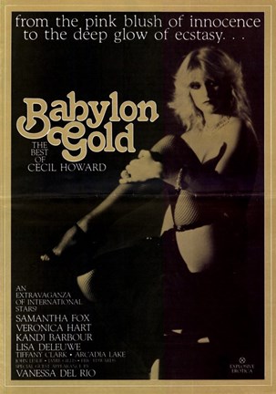Framed Babylon Gold Print