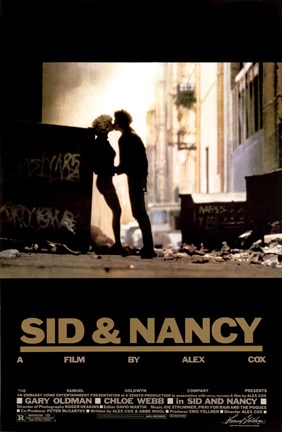 Framed Sid and Nancy Print