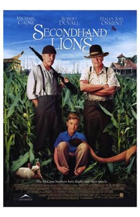 Framed Secondhand Lions Print