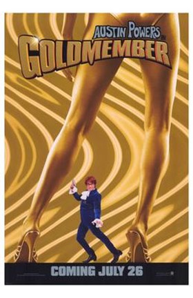 Framed Austin Powers in Goldmember Print
