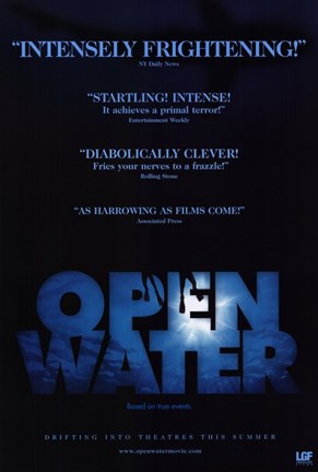Framed Open Water Film Print